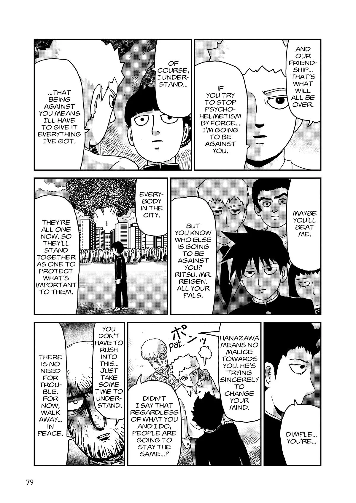 Mob Psycho 100, chapter 97, page 17