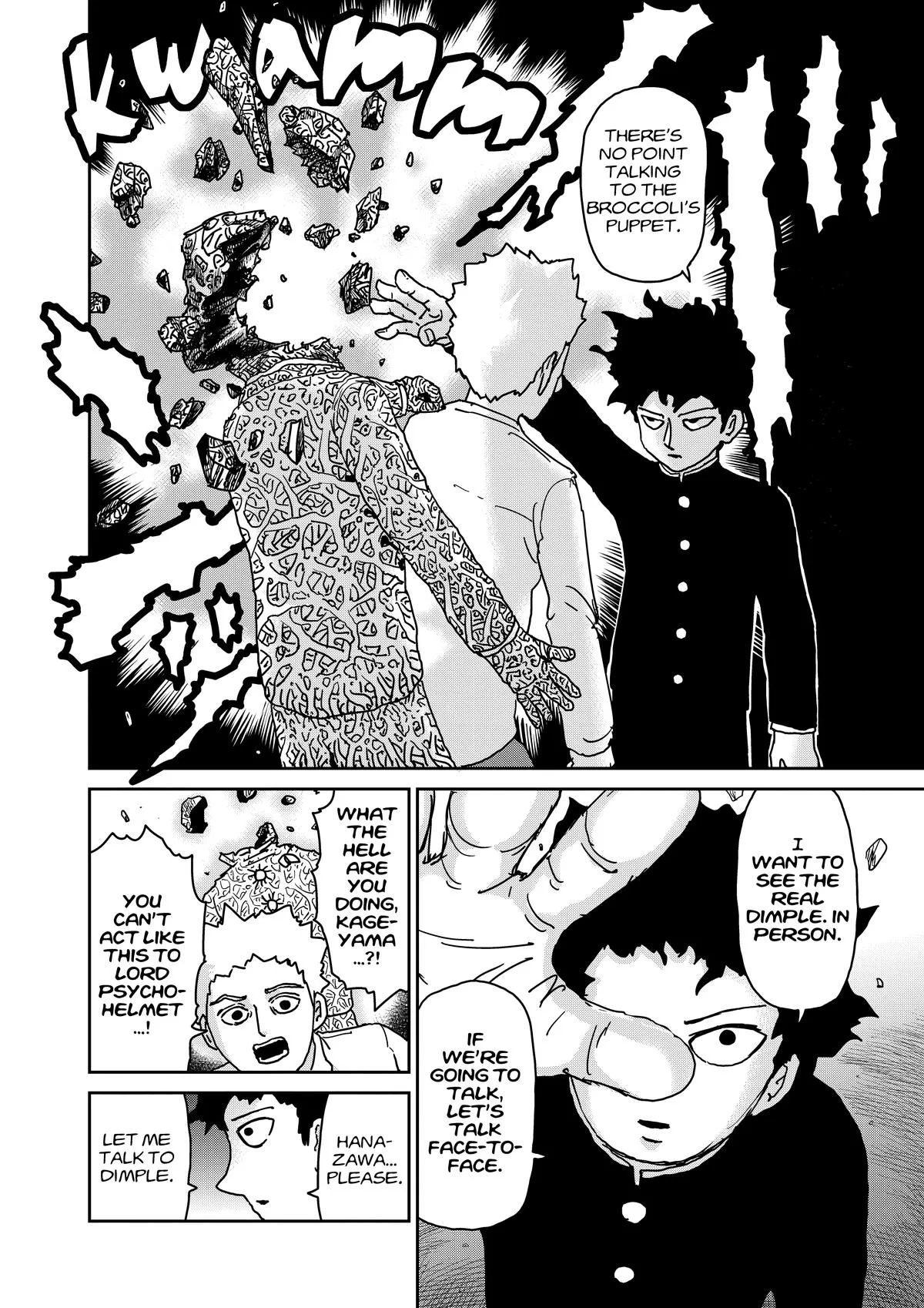 Mob Psycho 100, chapter 97, page 18