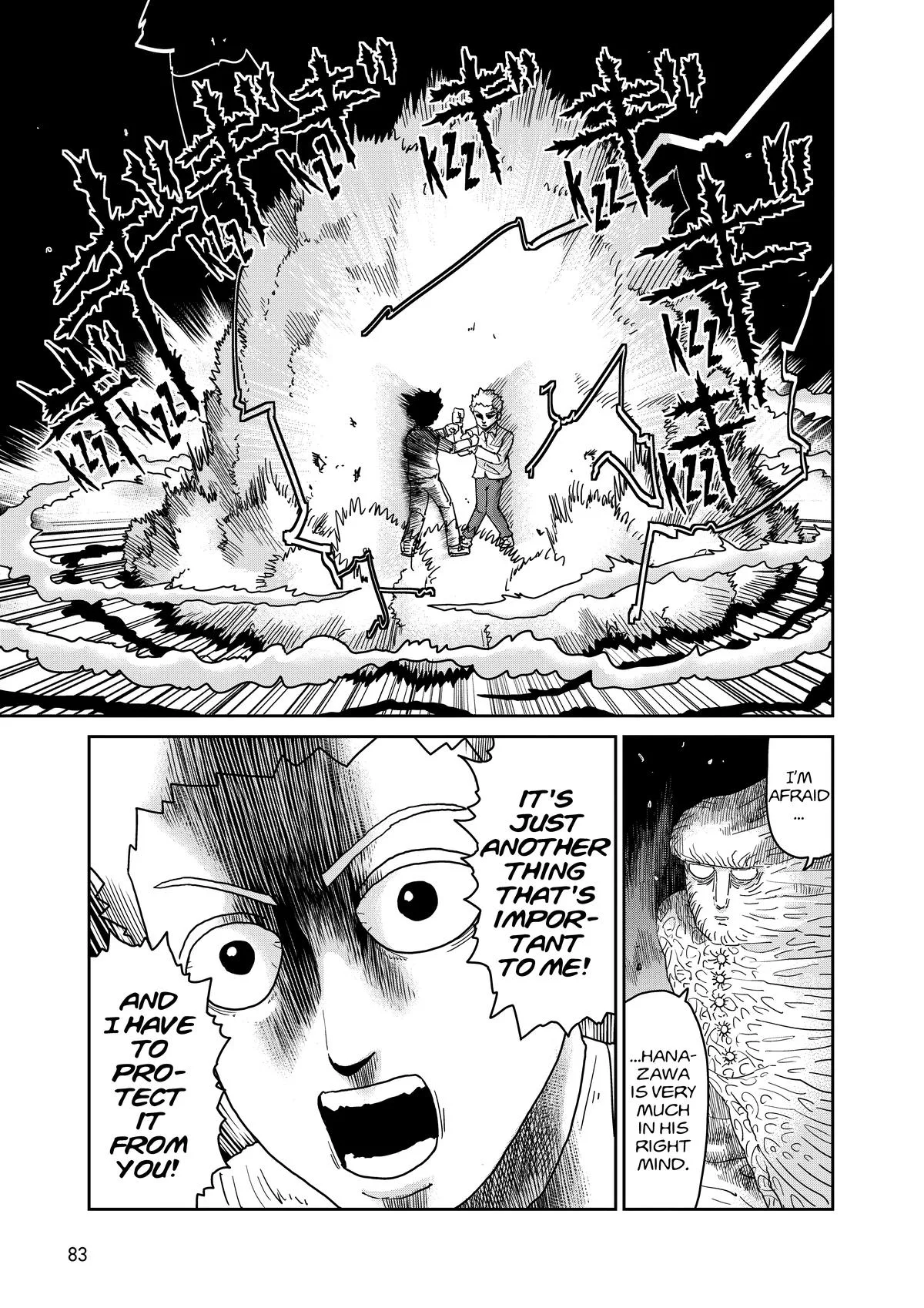 Mob Psycho 100, chapter 97, page 21