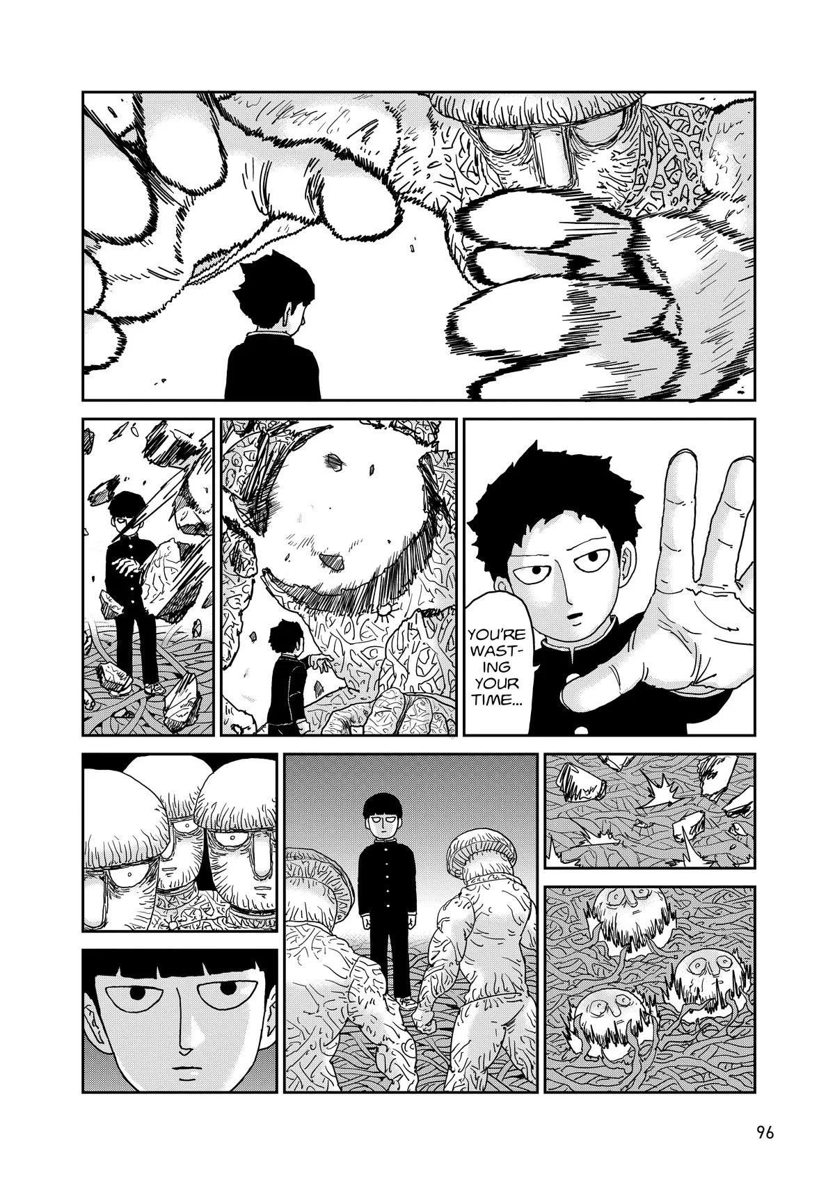 Mob Psycho 100, chapter 97, page 34