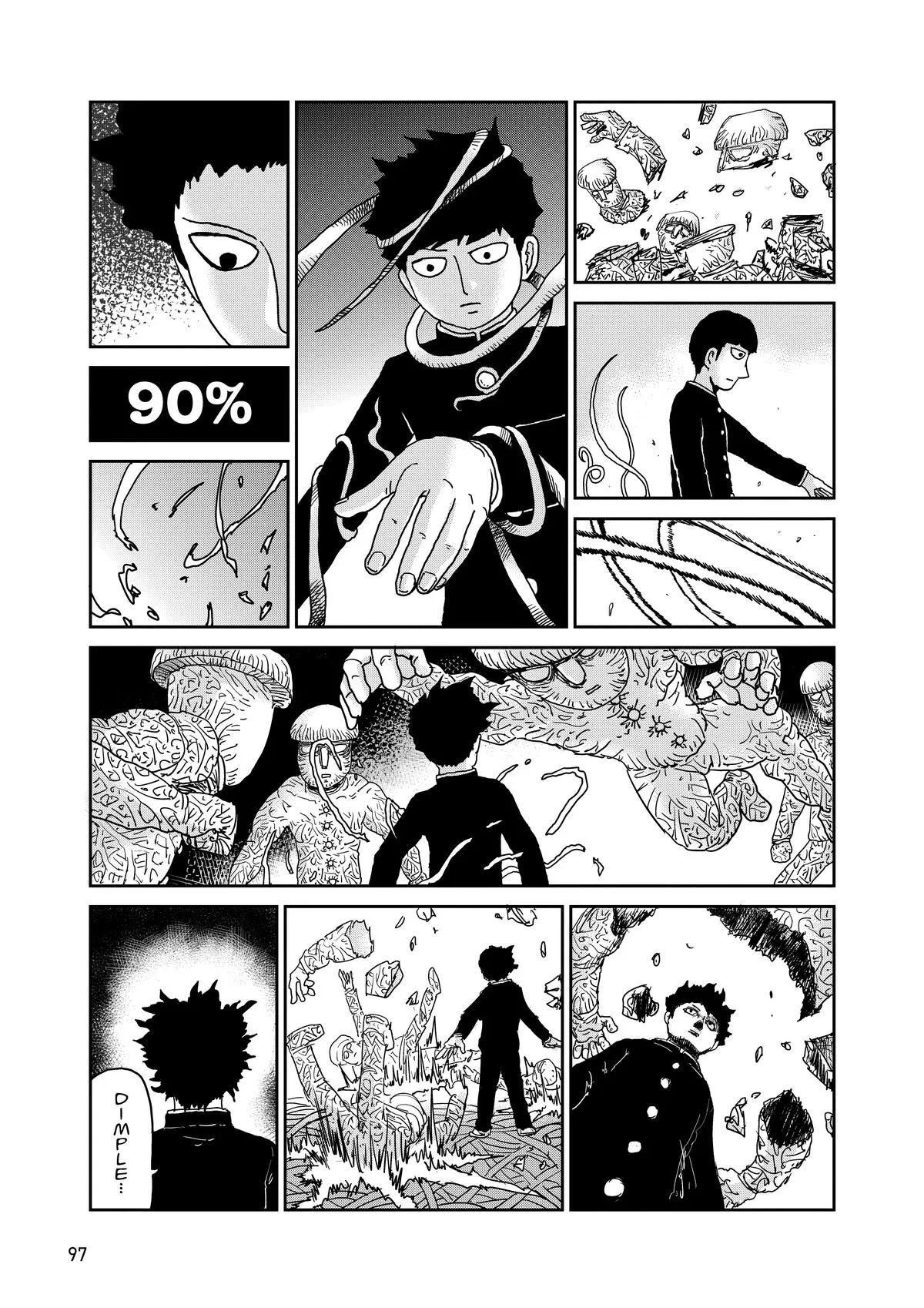 Mob Psycho 100, chapter 97, page 35
