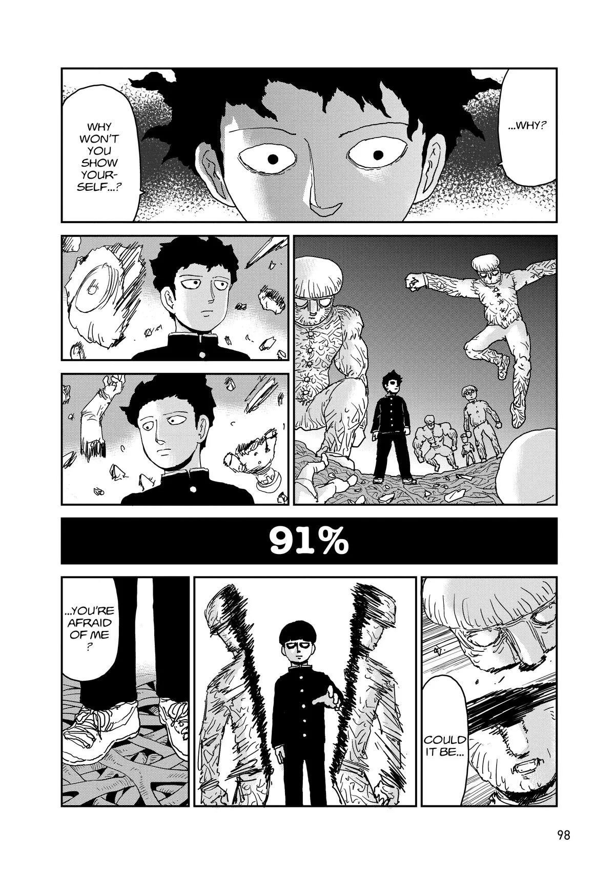 Mob Psycho 100, chapter 97, page 36