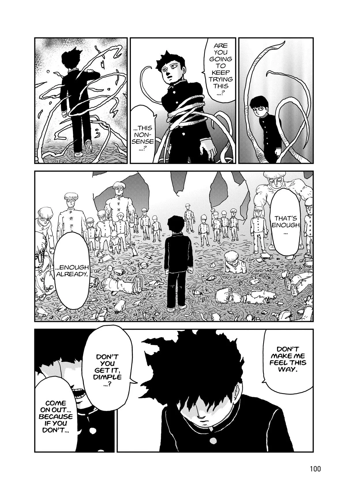 Mob Psycho 100, chapter 97, page 38