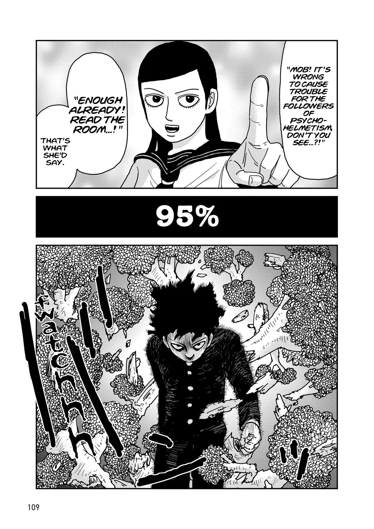 Mob Psycho 100, chapter 97, page 47