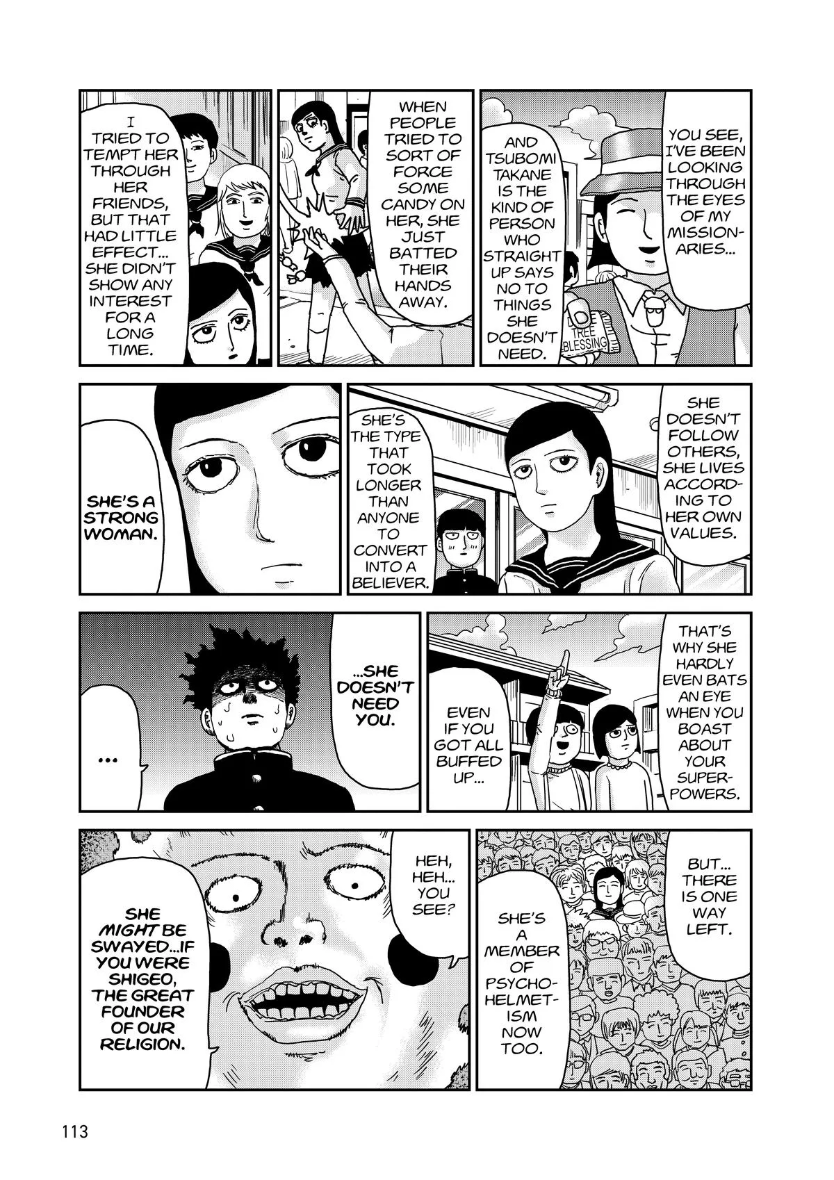 Mob Psycho 100, chapter 97, page 50