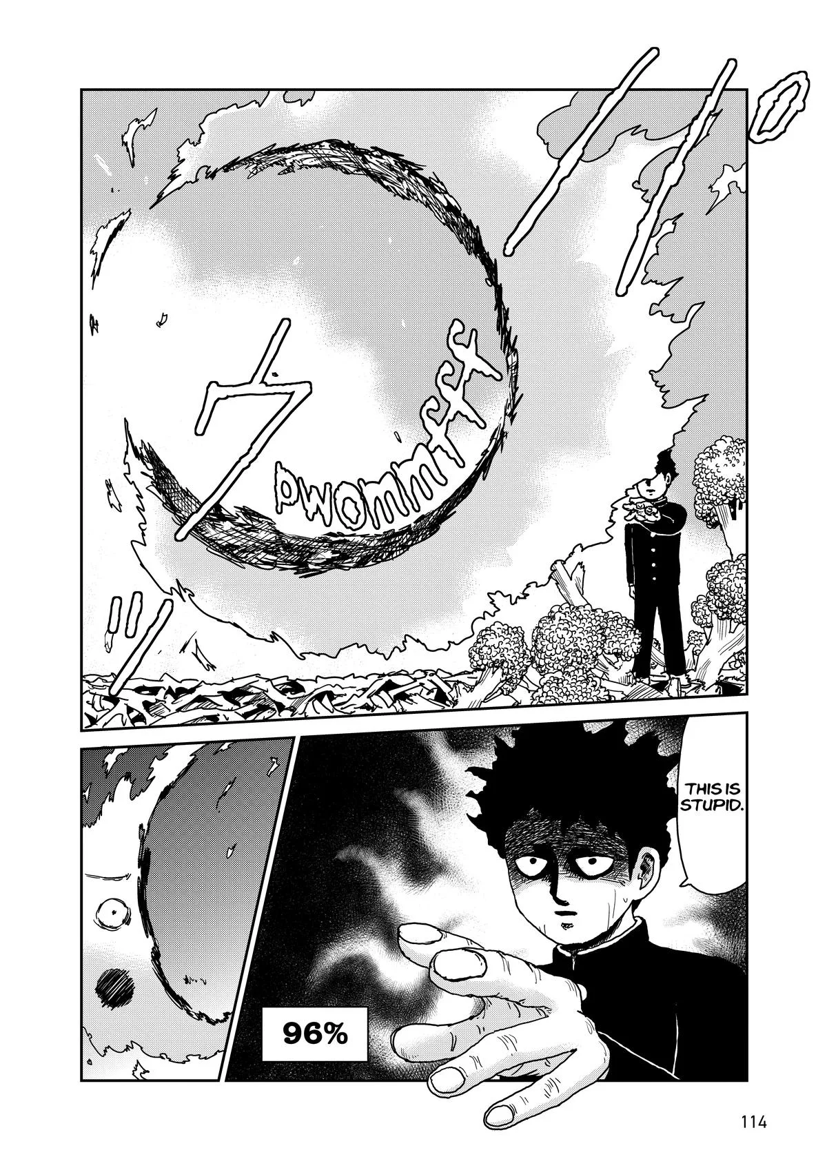 Mob Psycho 100, chapter 97, page 51