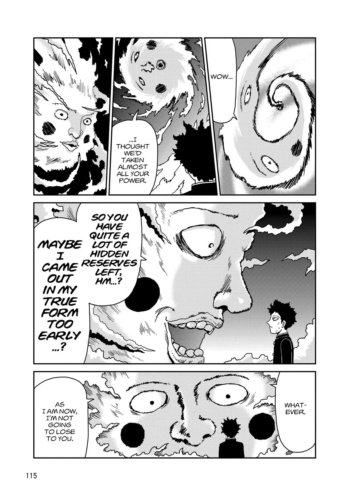 Mob Psycho 100, chapter 97, page 52