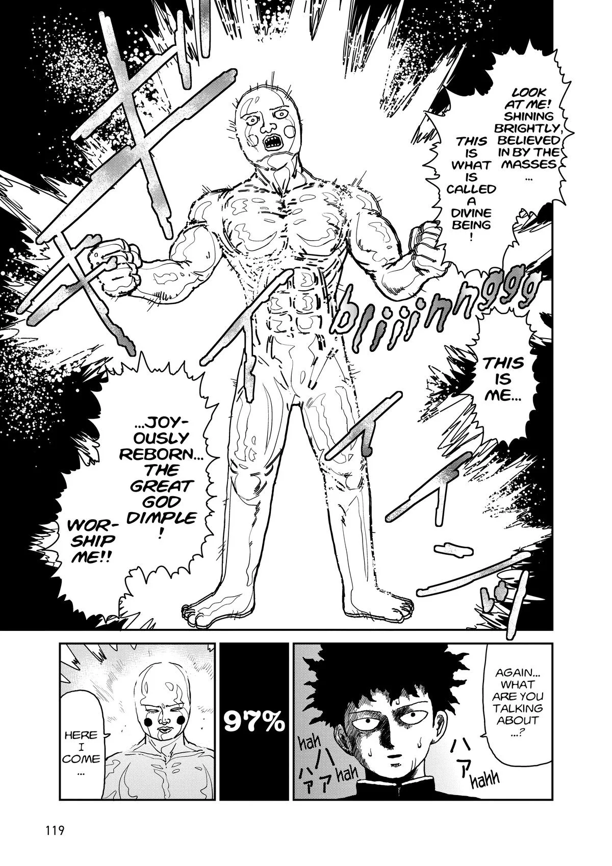 Mob Psycho 100, chapter 97, page 56