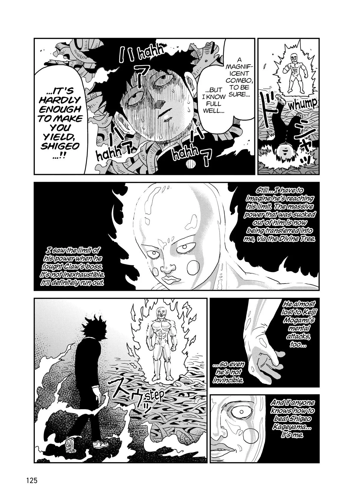 Mob Psycho 100, chapter 97, page 62