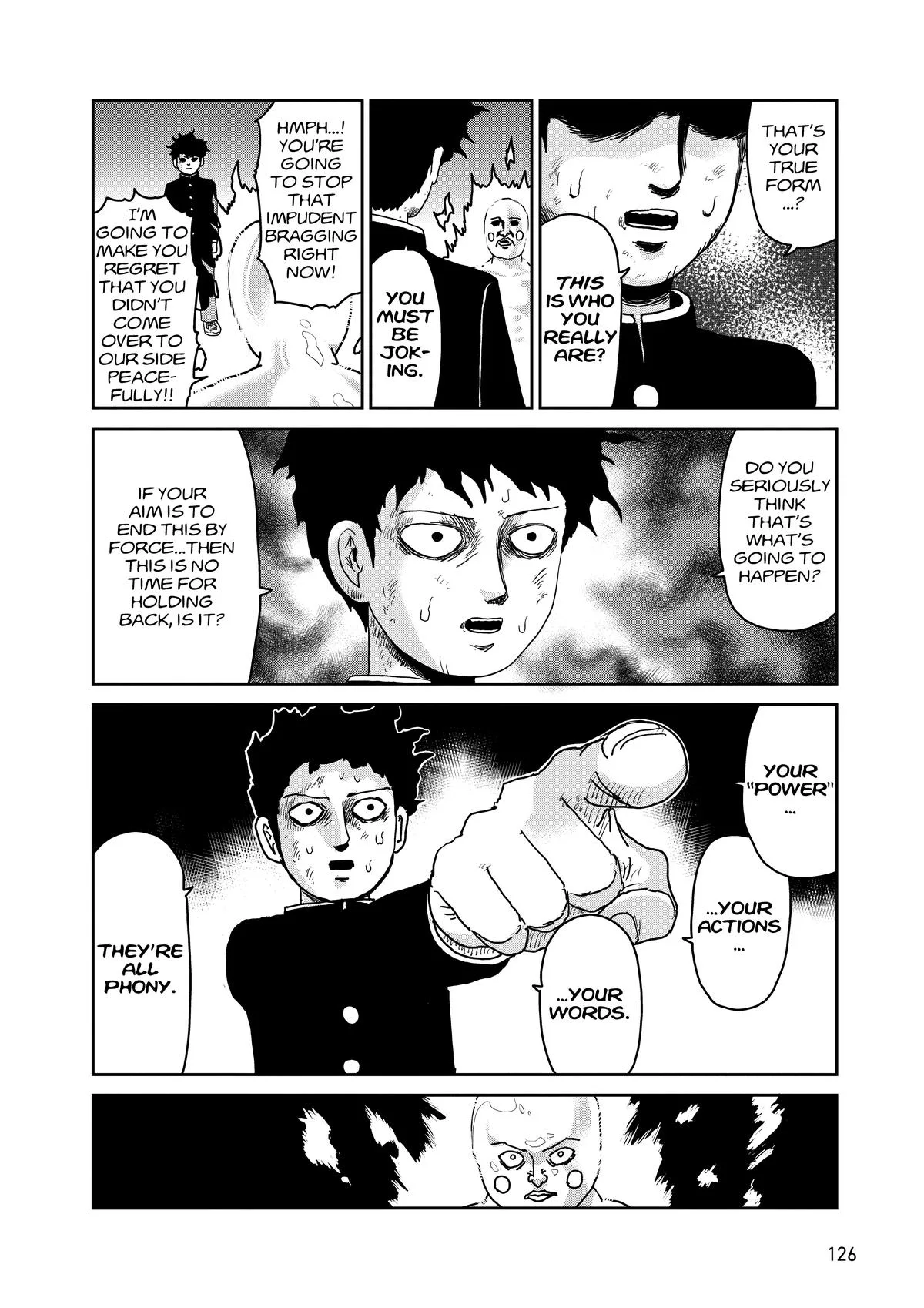 Mob Psycho 100, chapter 97, page 63