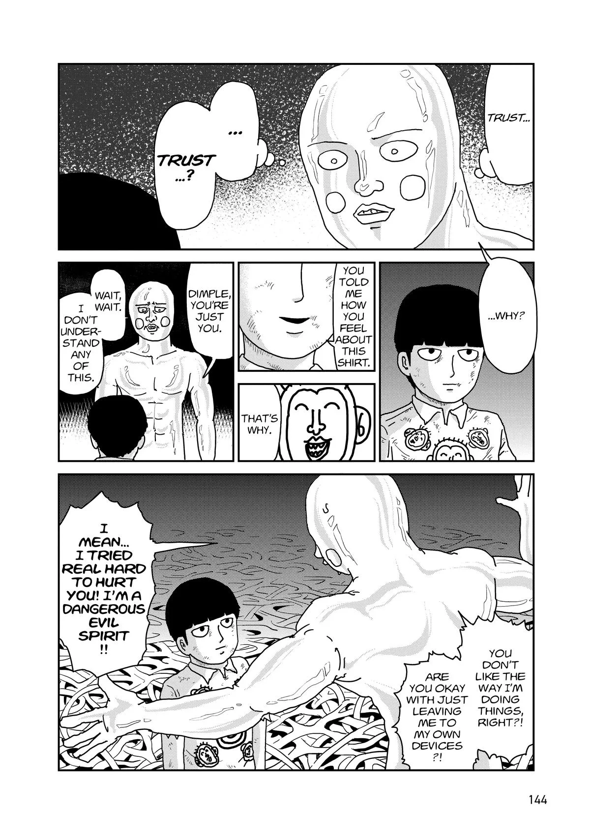 Mob Psycho 100, chapter 97, page 81