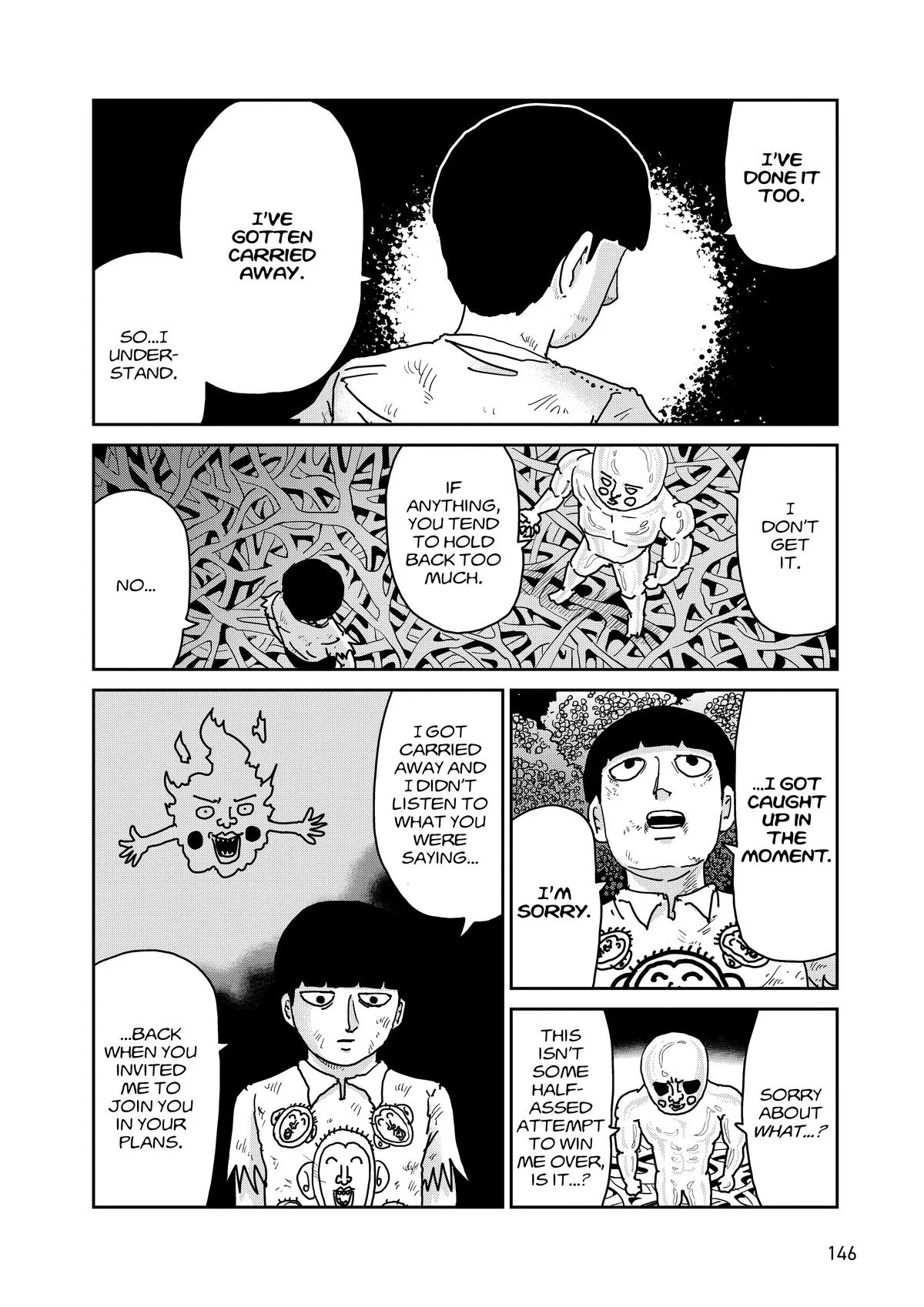 Mob Psycho 100, chapter 97, page 83