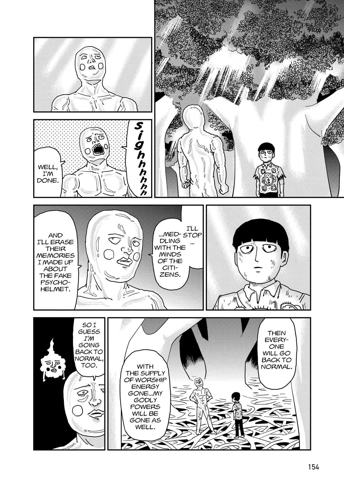 Mob Psycho 100, chapter 97, page 91