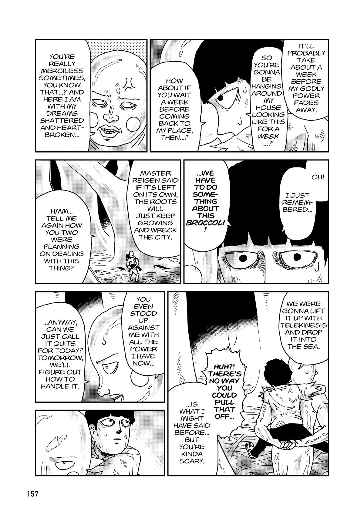 Mob Psycho 100, chapter 97, page 94