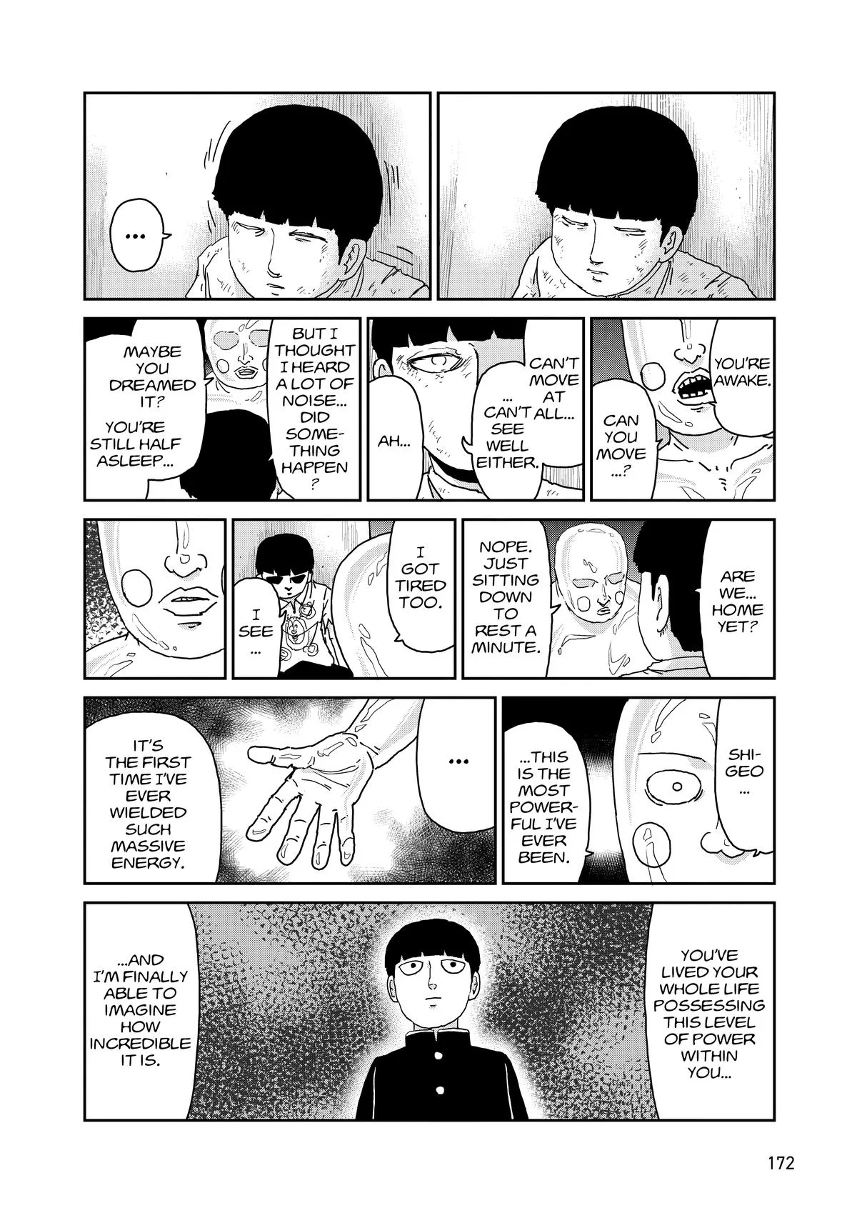 Mob Psycho 100, chapter 97, page 109
