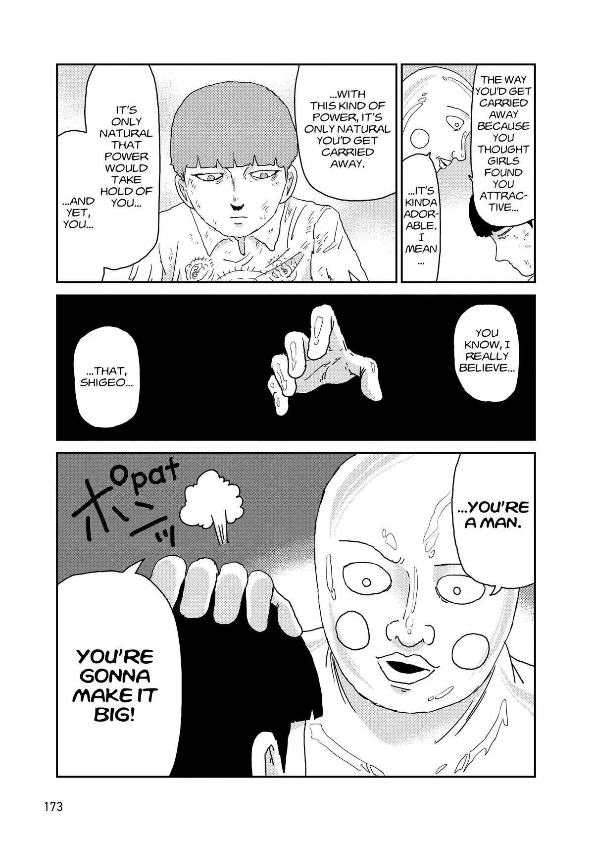 Mob Psycho 100, chapter 97, page 110