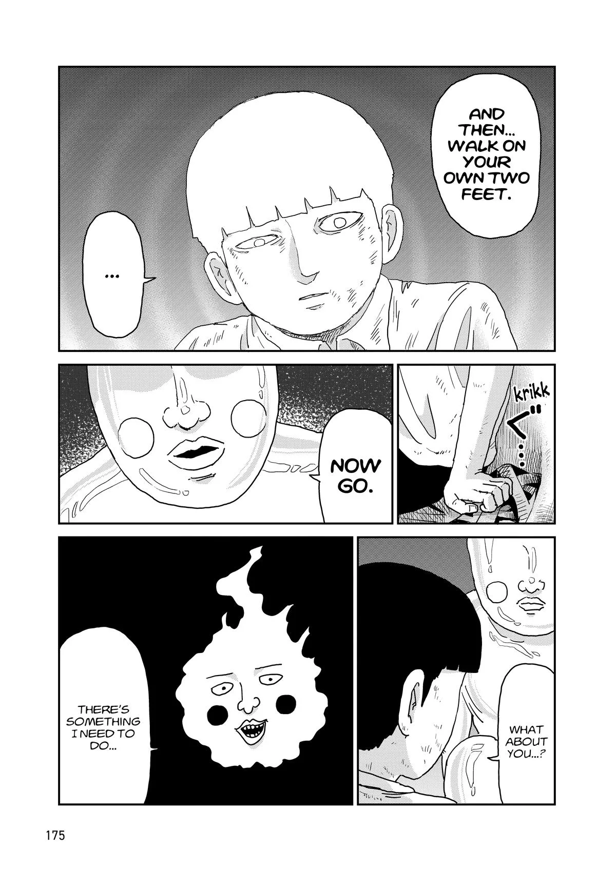 Mob Psycho 100, chapter 97, page 112