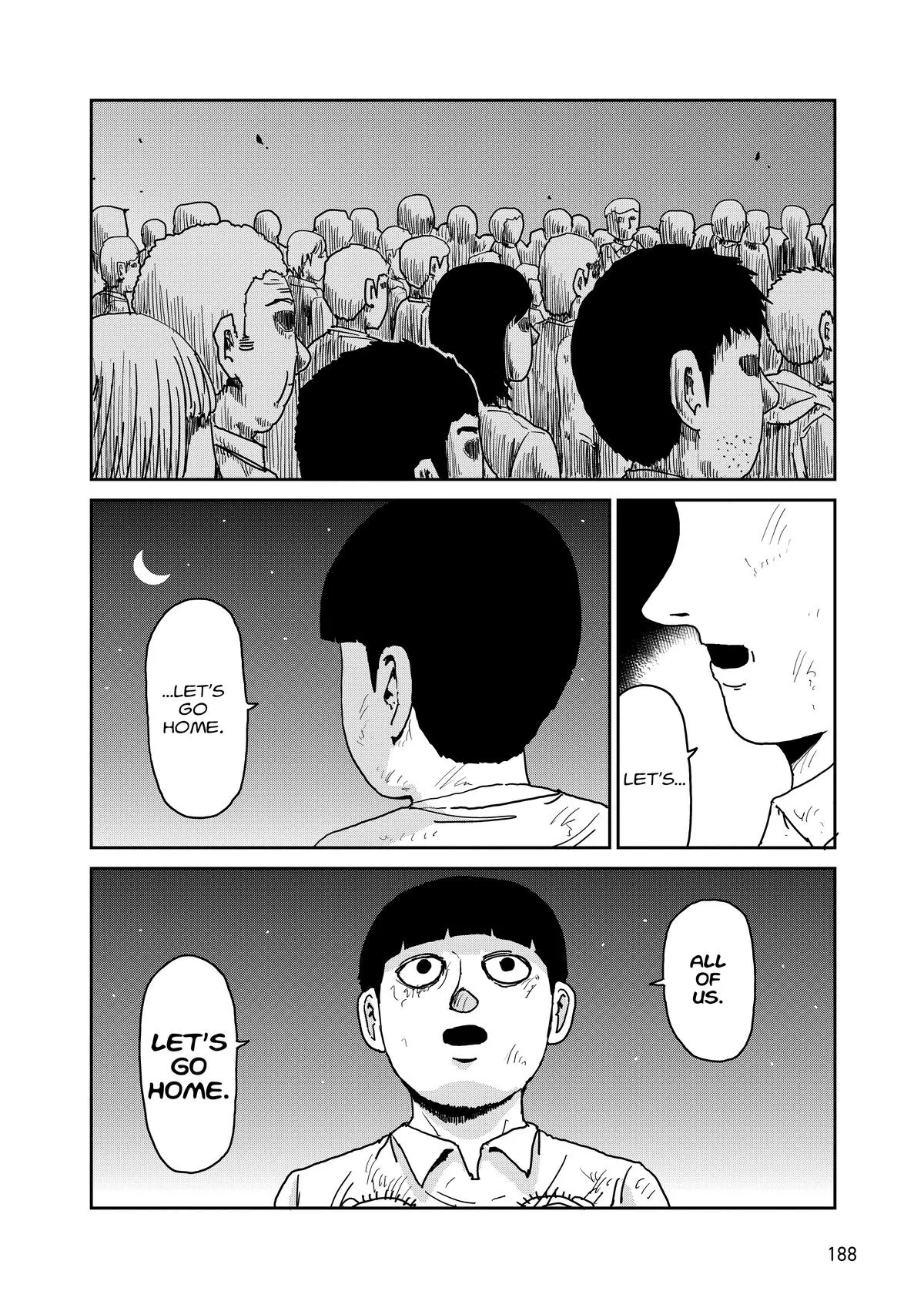 Mob Psycho 100, chapter 97, page 124