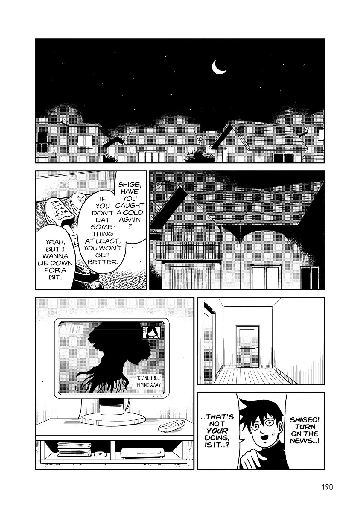 Mob Psycho 100, chapter 97, page 126