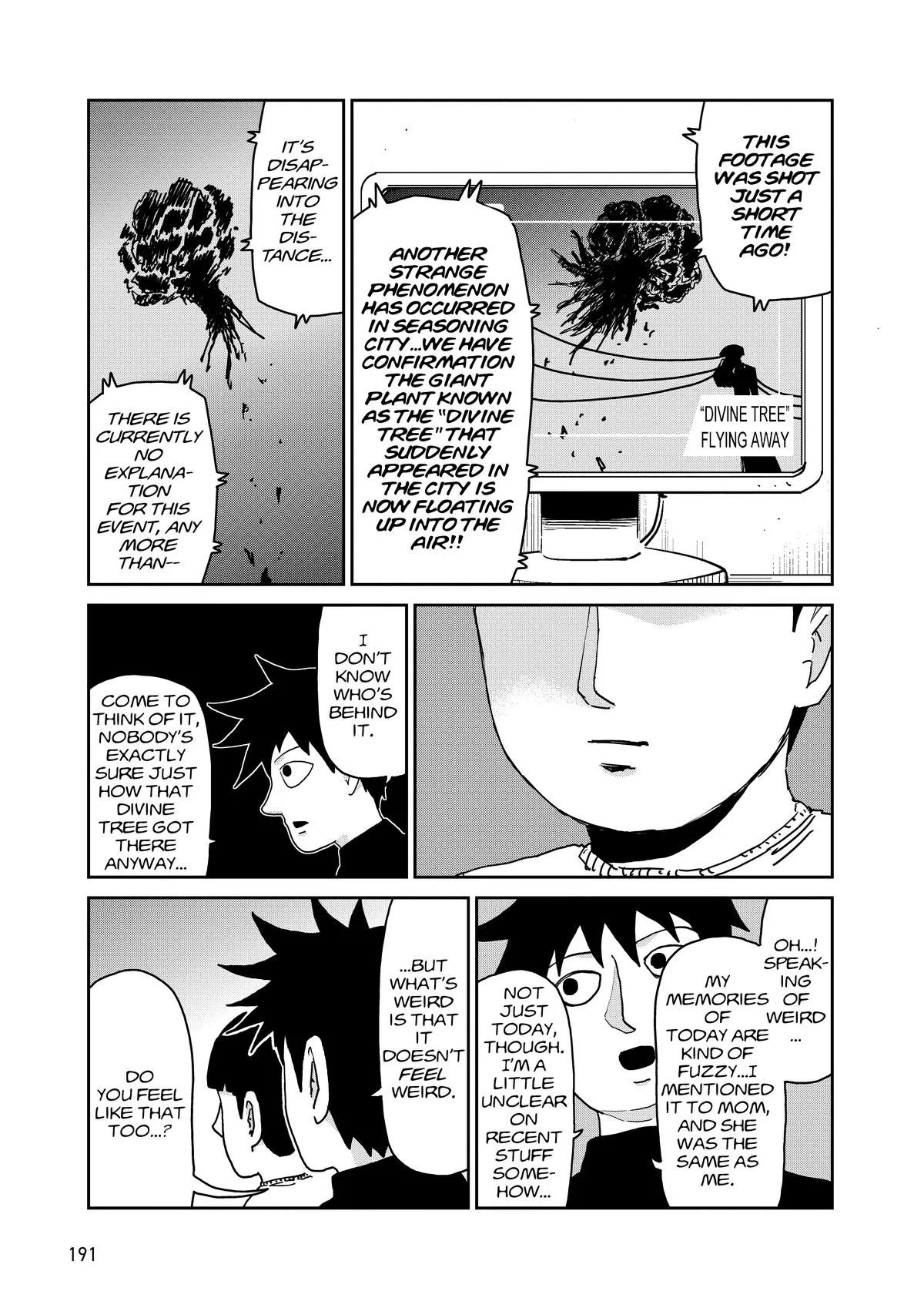 Mob Psycho 100, chapter 97, page 127
