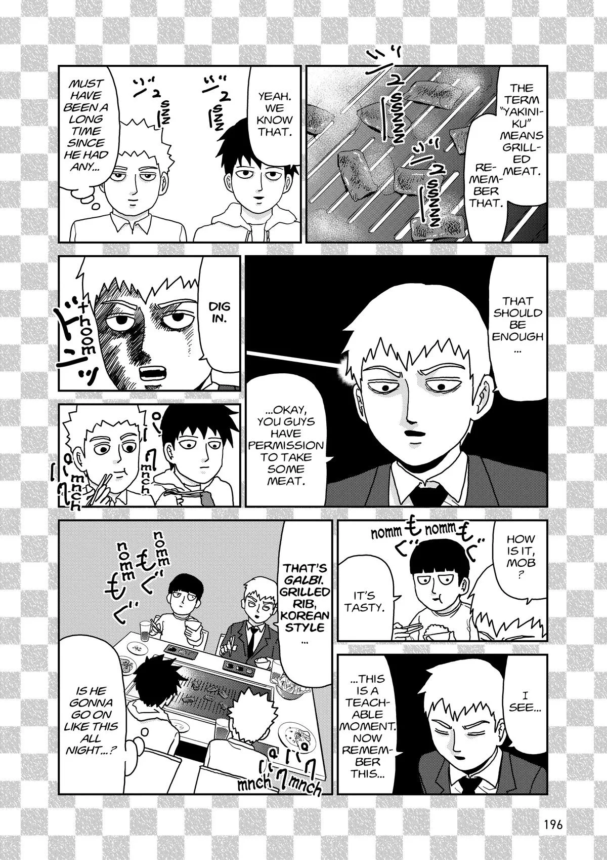 Mob Psycho 100, chapter 97, page 132