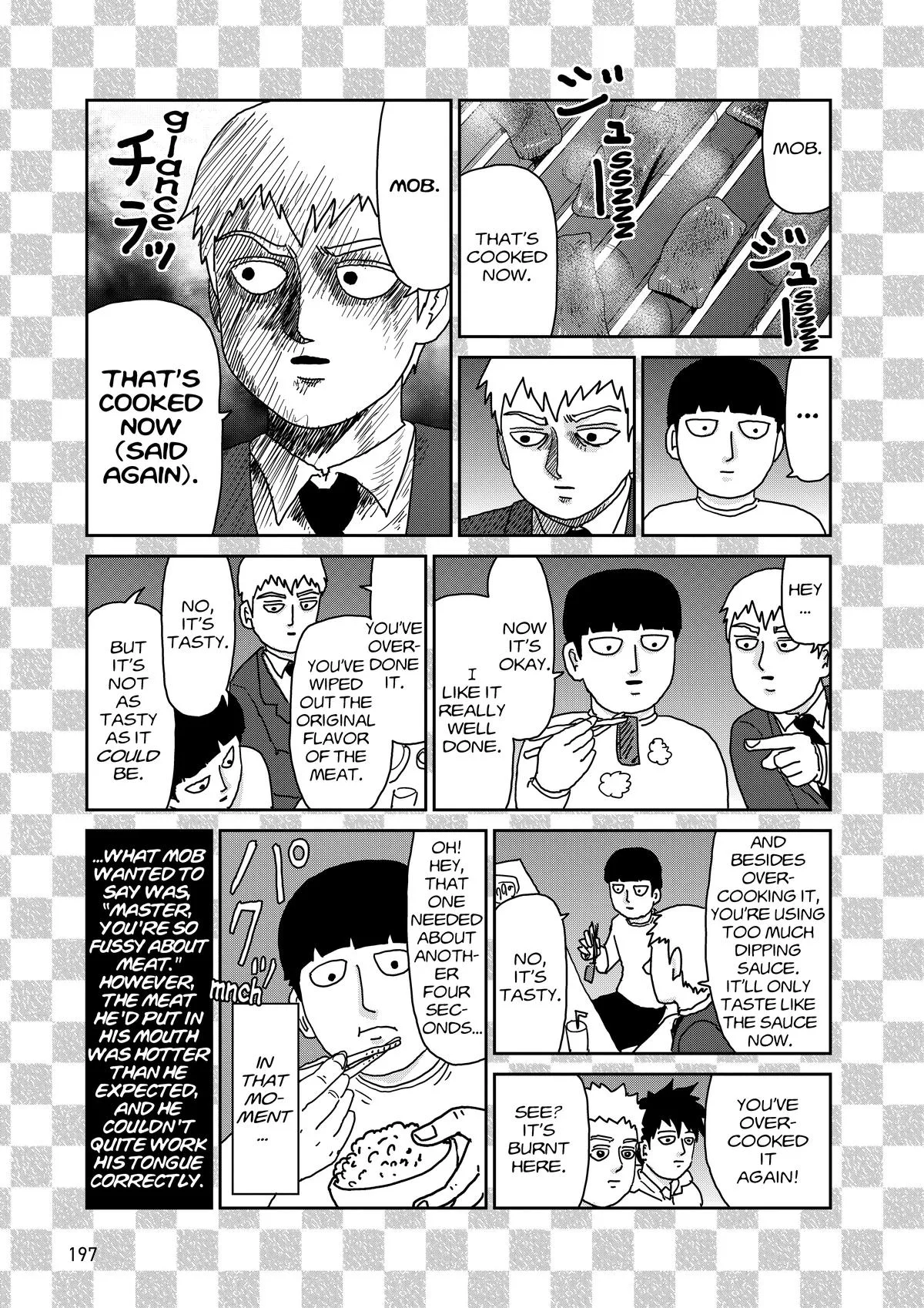 Mob Psycho 100, chapter 97, page 133