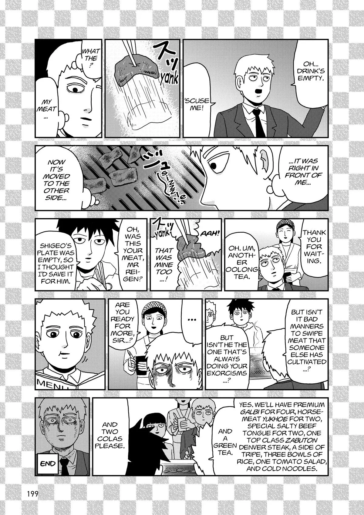 Mob Psycho 100, chapter 97, page 135