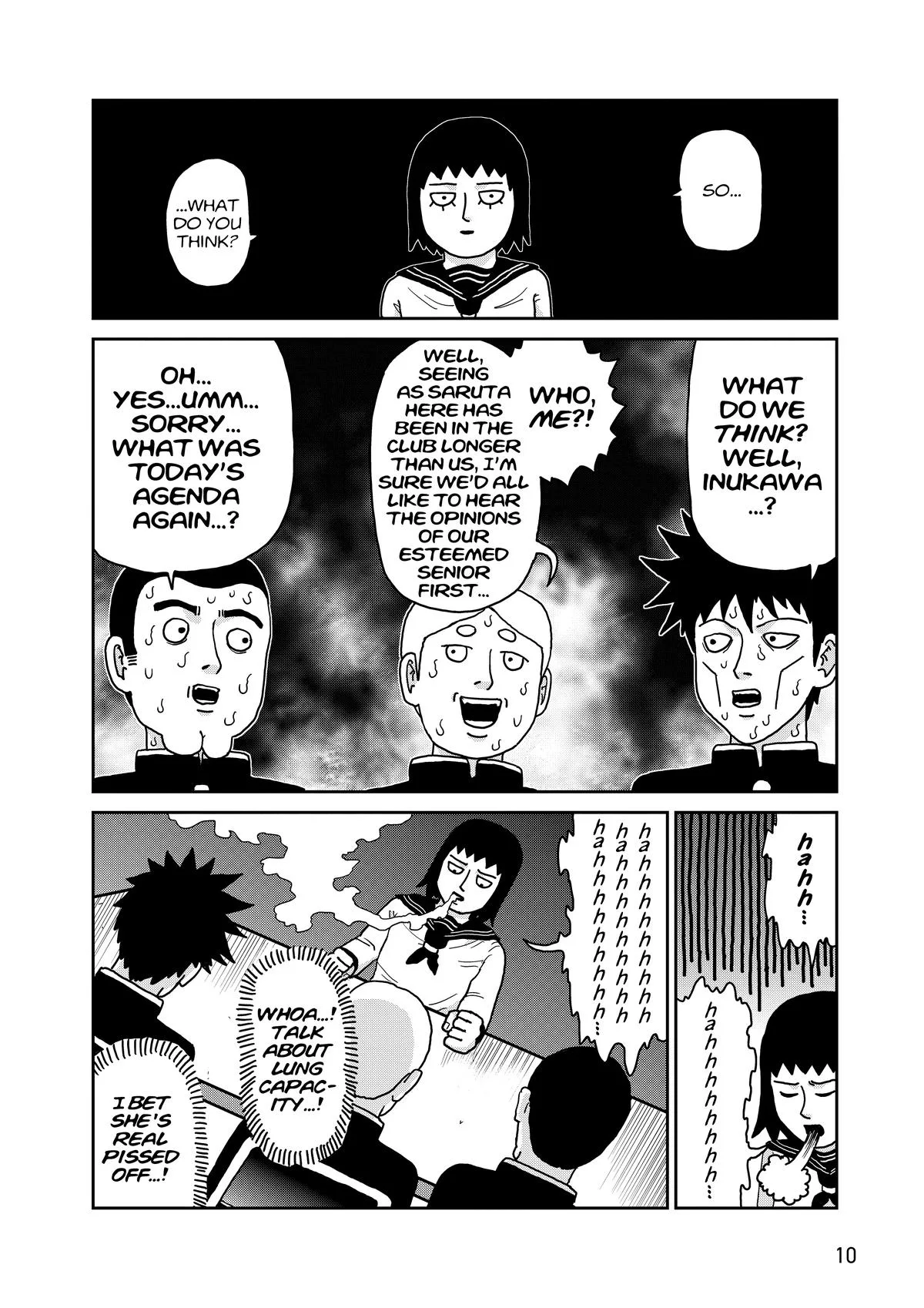 Mob Psycho 100, chapter 98, page 11