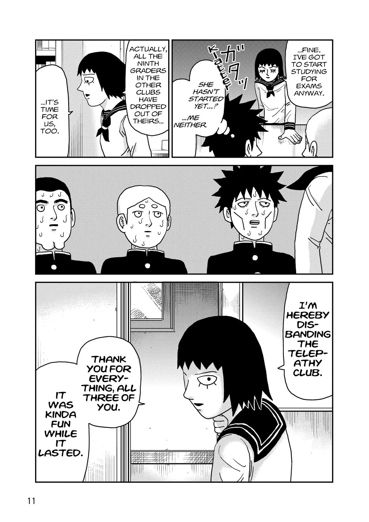 Mob Psycho 100, chapter 98, page 12