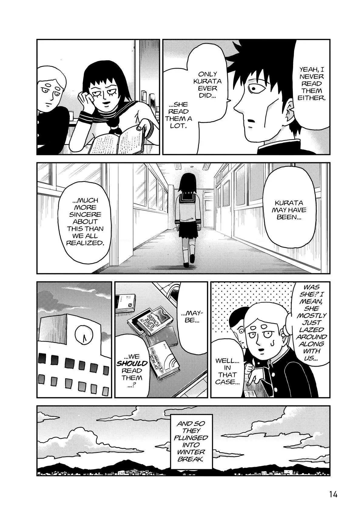 Mob Psycho 100, chapter 98, page 15