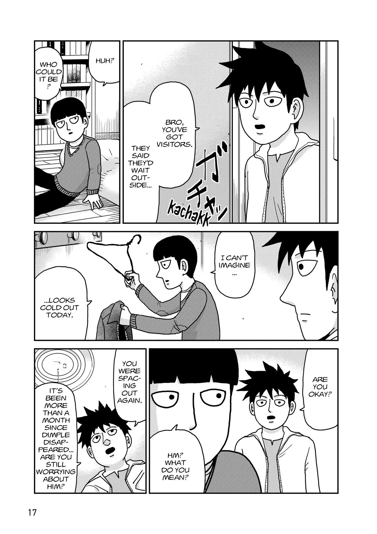 Mob Psycho 100, chapter 98, page 18