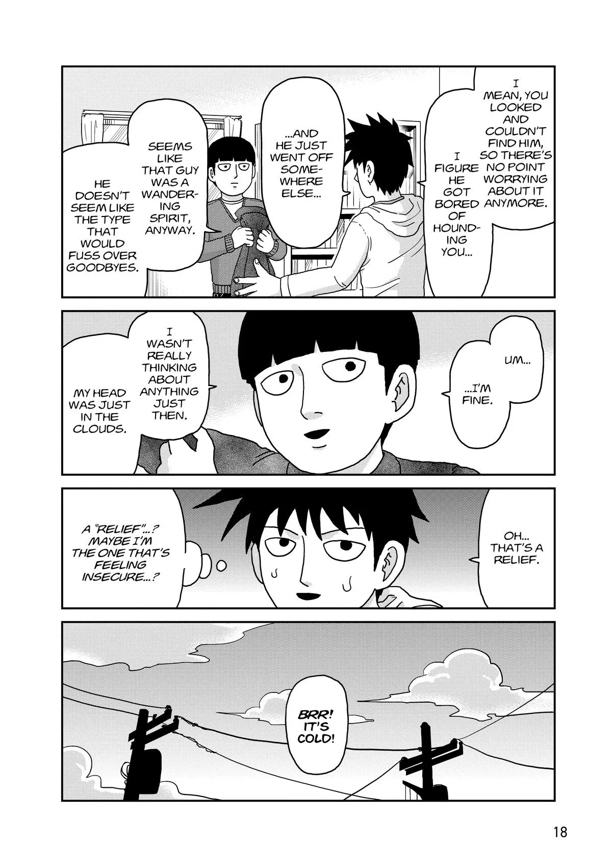 Mob Psycho 100, chapter 98, page 19