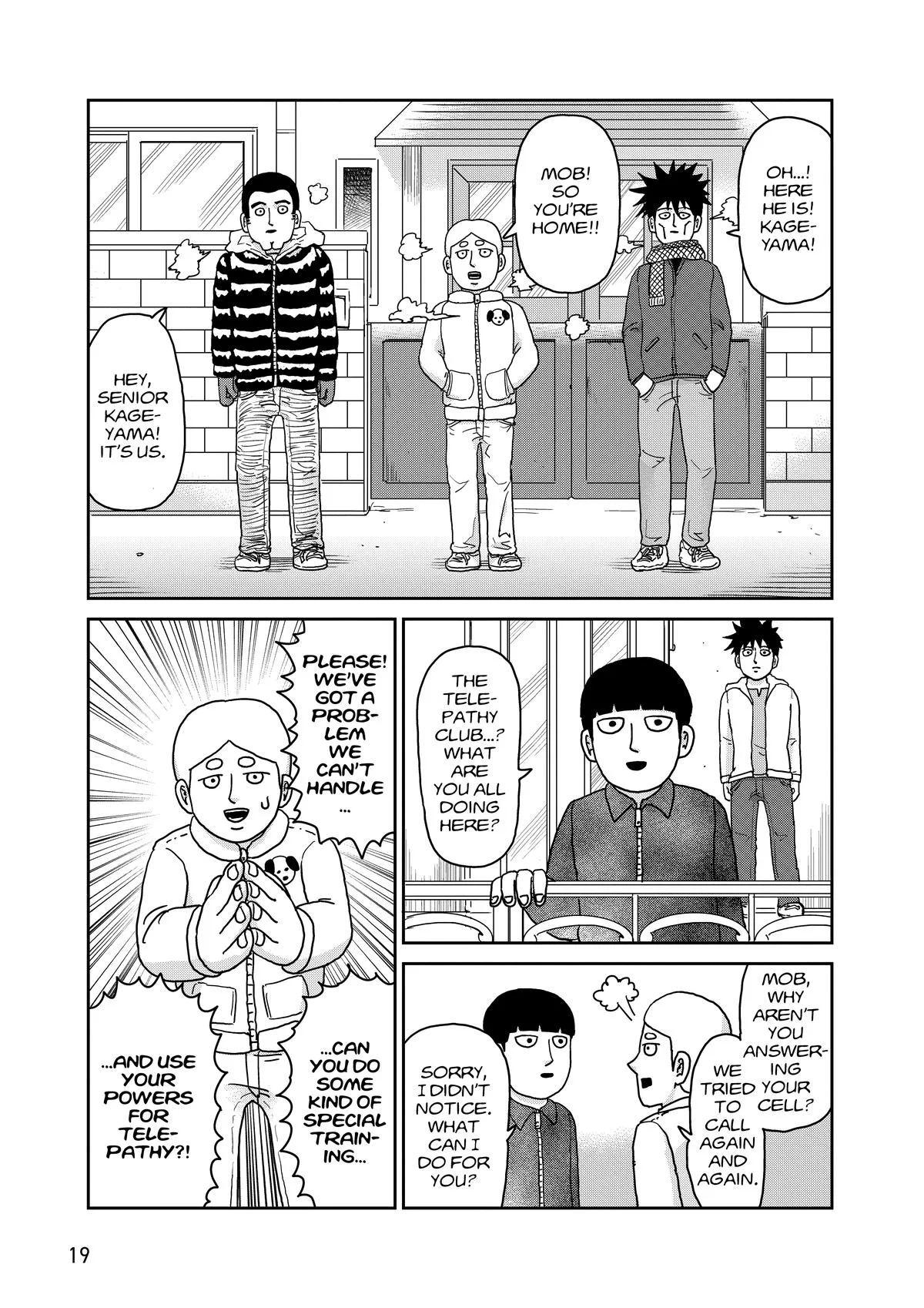Mob Psycho 100, chapter 98, page 20