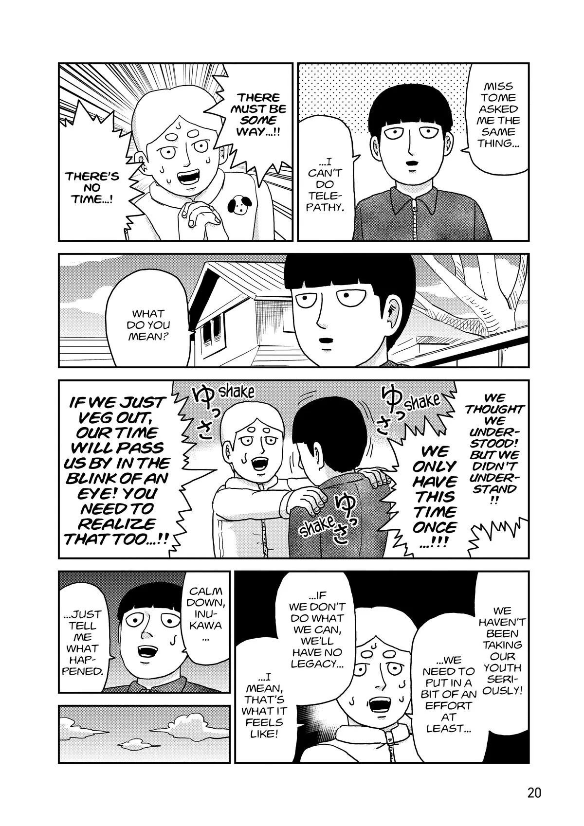 Mob Psycho 100, chapter 98, page 21