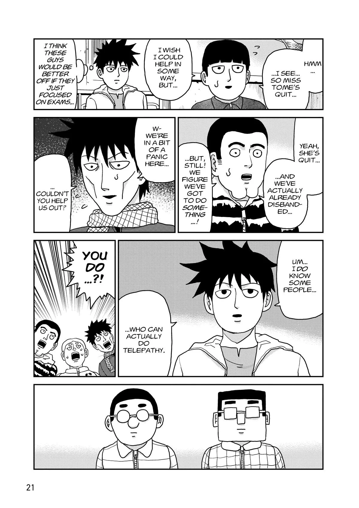 Mob Psycho 100, chapter 98, page 22