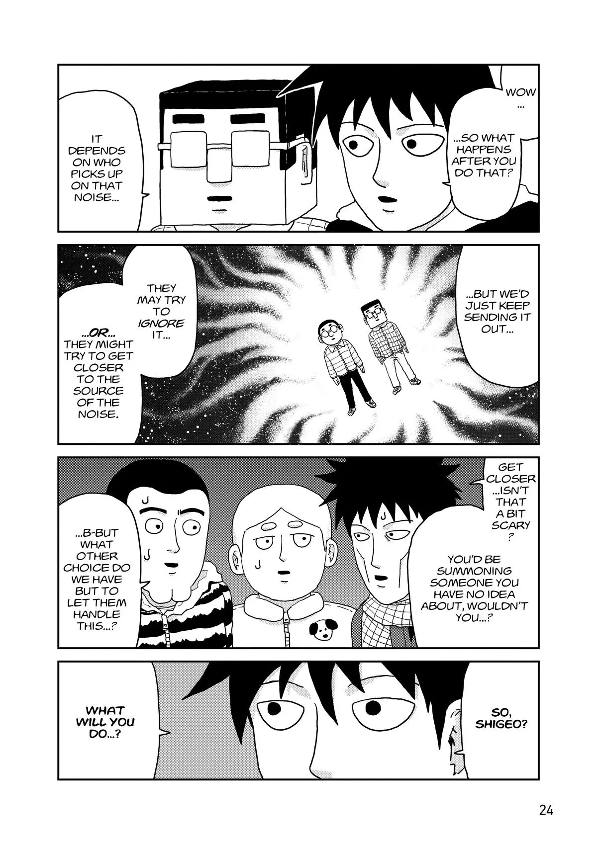 Mob Psycho 100, chapter 98, page 25