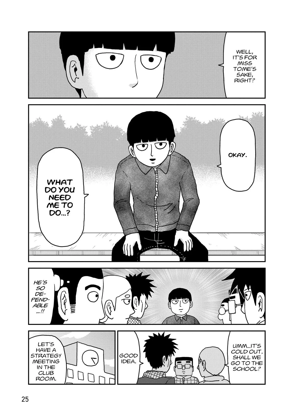 Mob Psycho 100, chapter 98, page 26