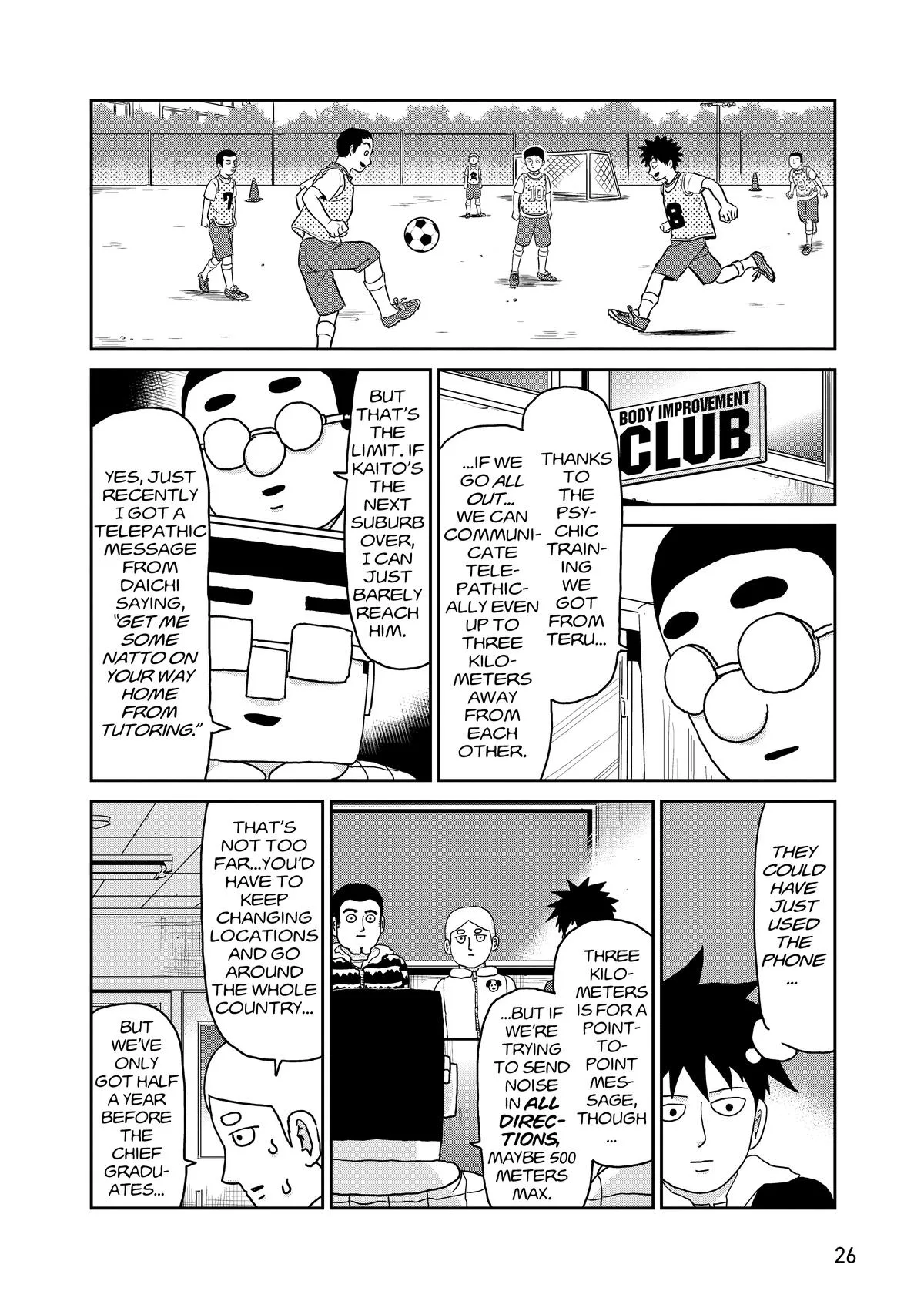 Mob Psycho 100, chapter 98, page 27