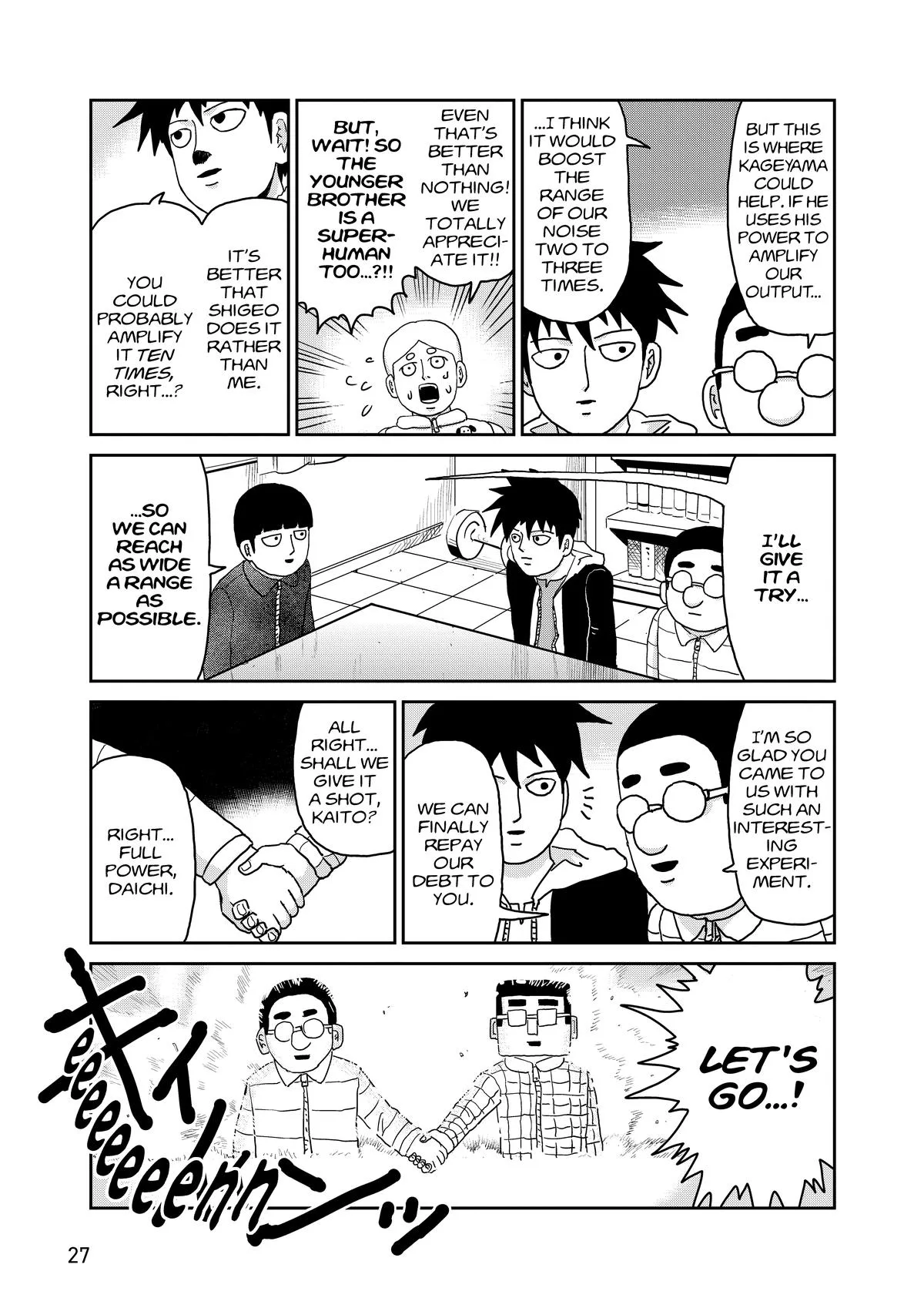 Mob Psycho 100, chapter 98, page 28