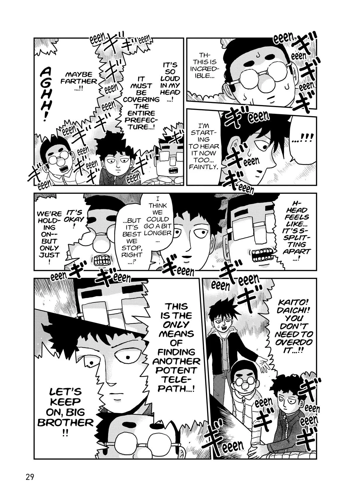 Mob Psycho 100, chapter 98, page 30