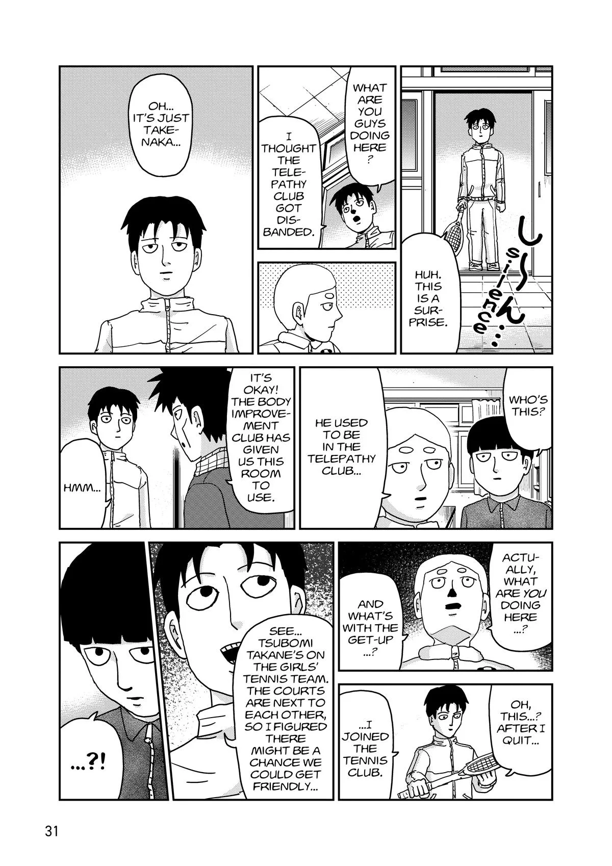 Mob Psycho 100, chapter 98, page 32