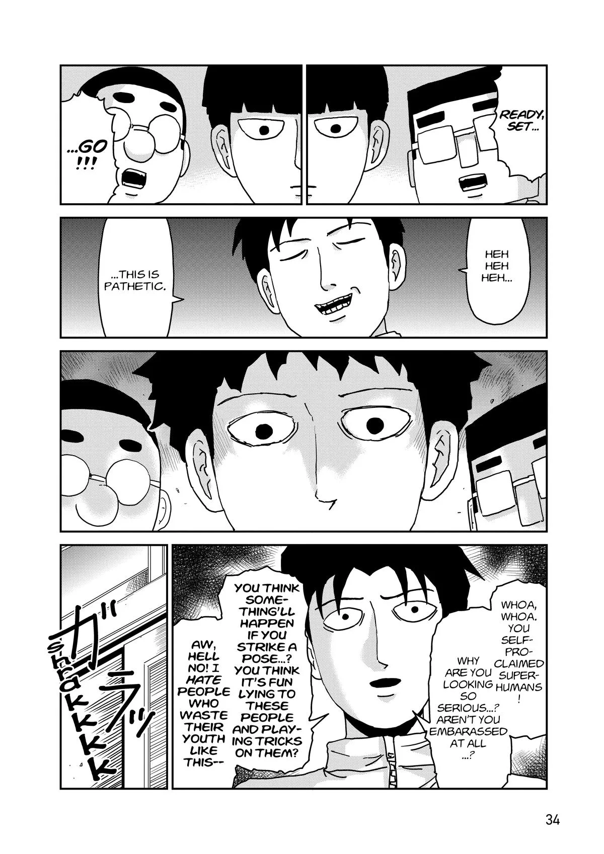 Mob Psycho 100, chapter 98, page 35