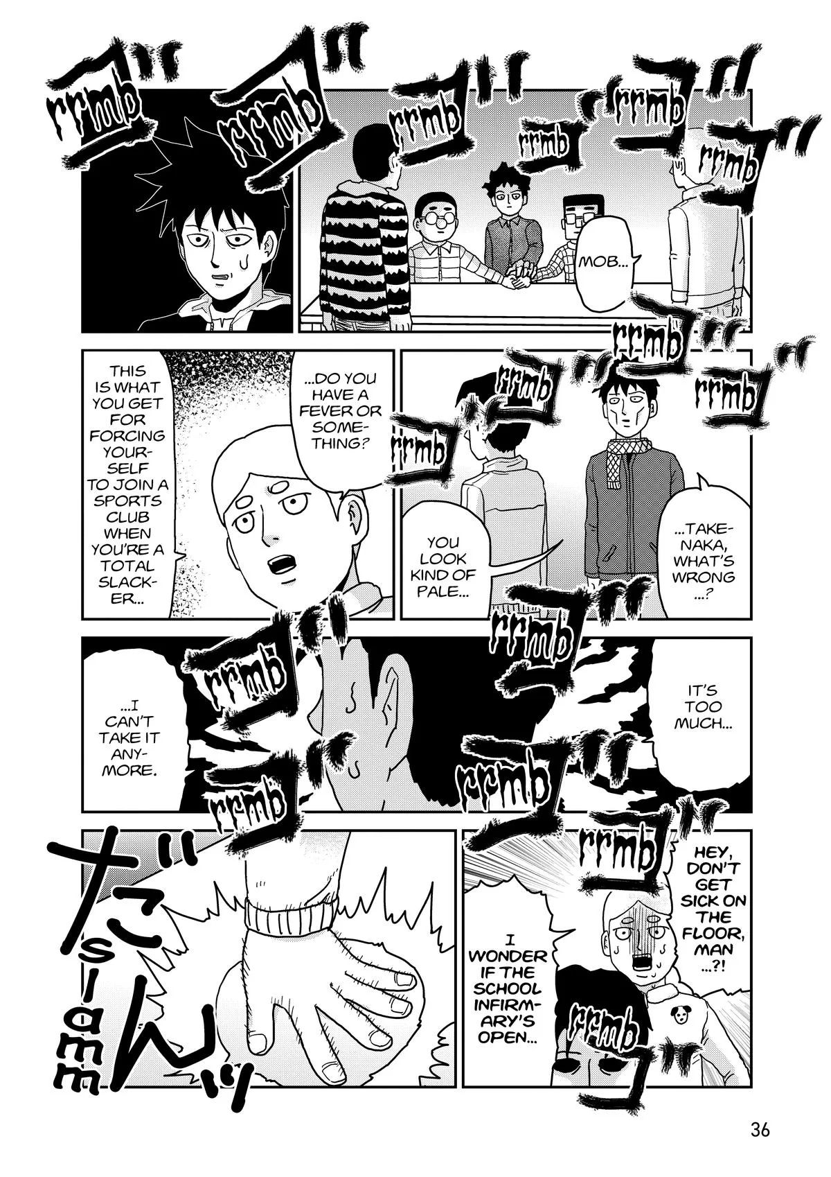 Mob Psycho 100, chapter 98, page 37
