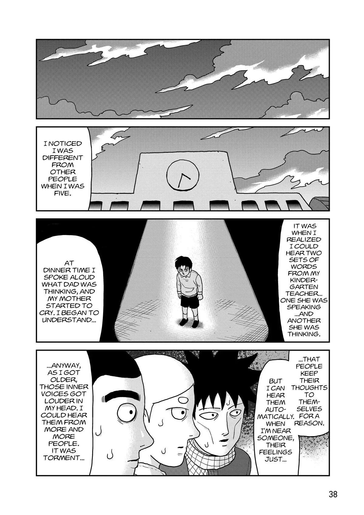 Mob Psycho 100, chapter 98, page 39