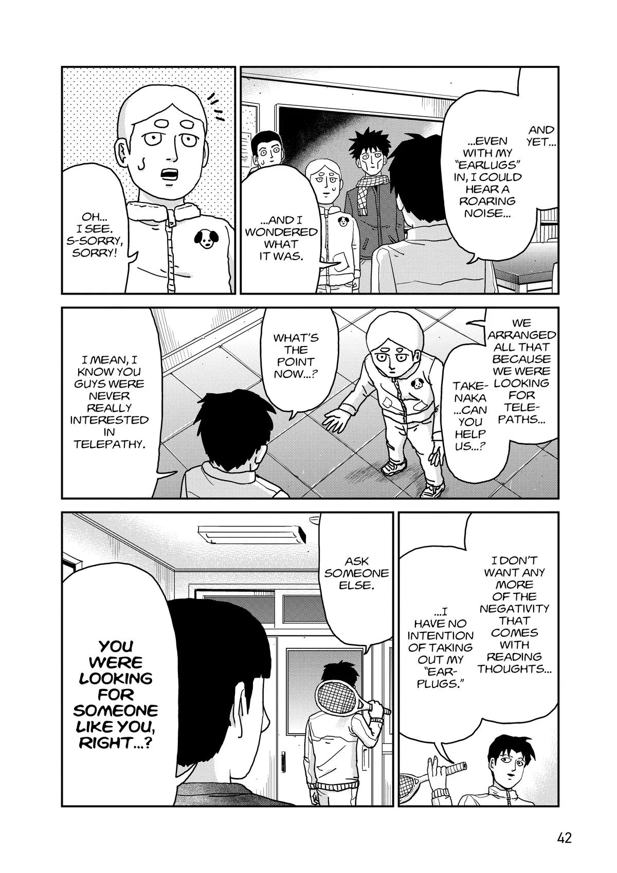 Mob Psycho 100, chapter 98, page 43