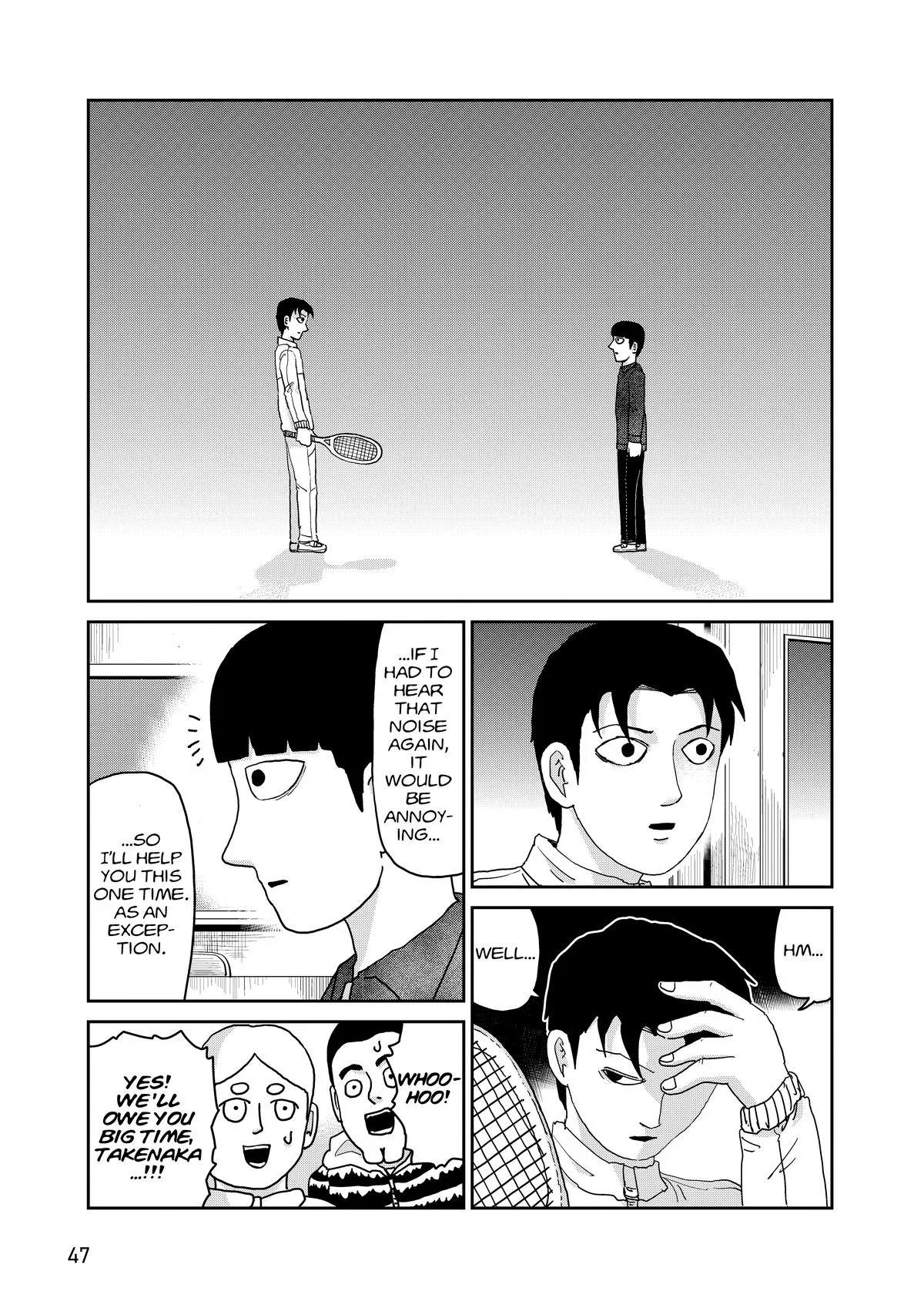 Mob Psycho 100, chapter 98, page 48