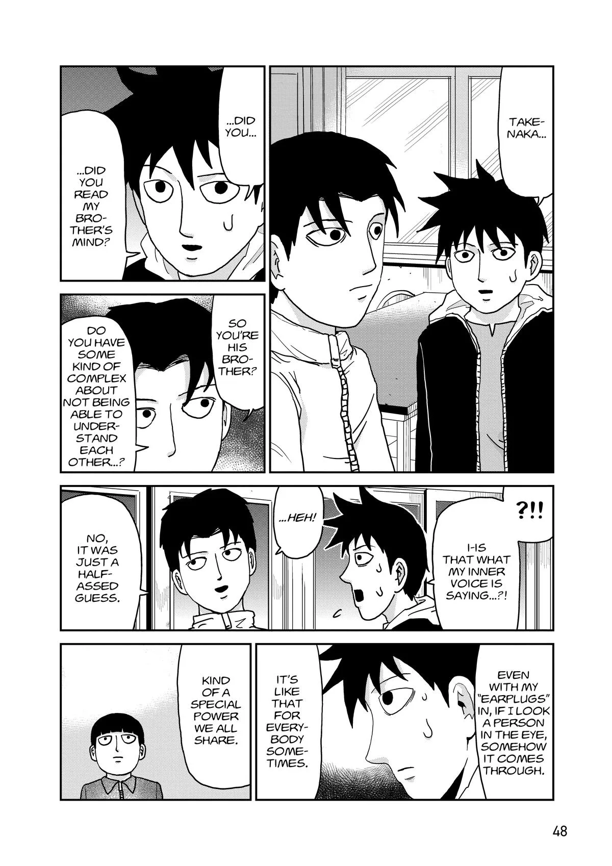Mob Psycho 100, chapter 98, page 49