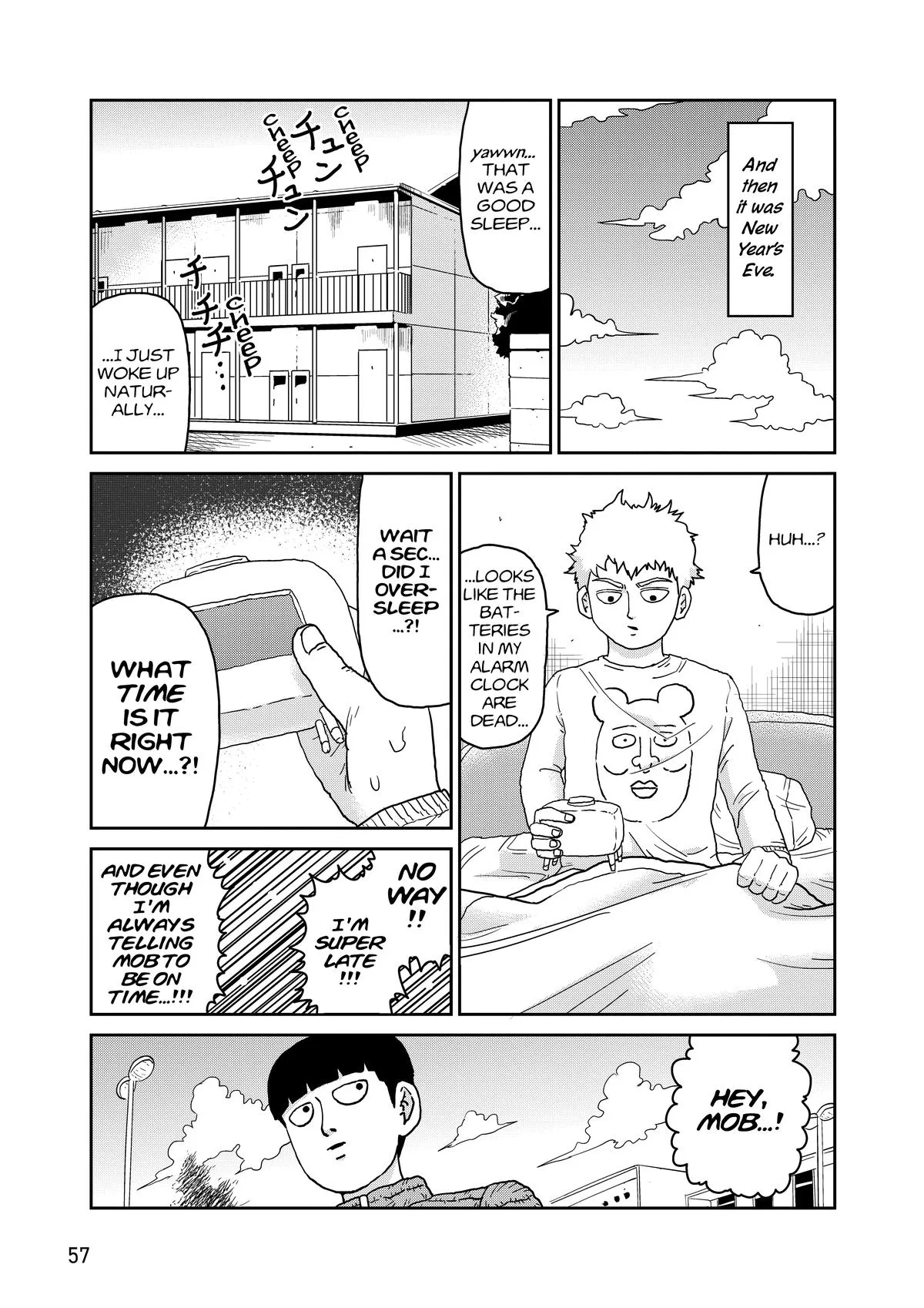 Mob Psycho 100, chapter 98, page 58