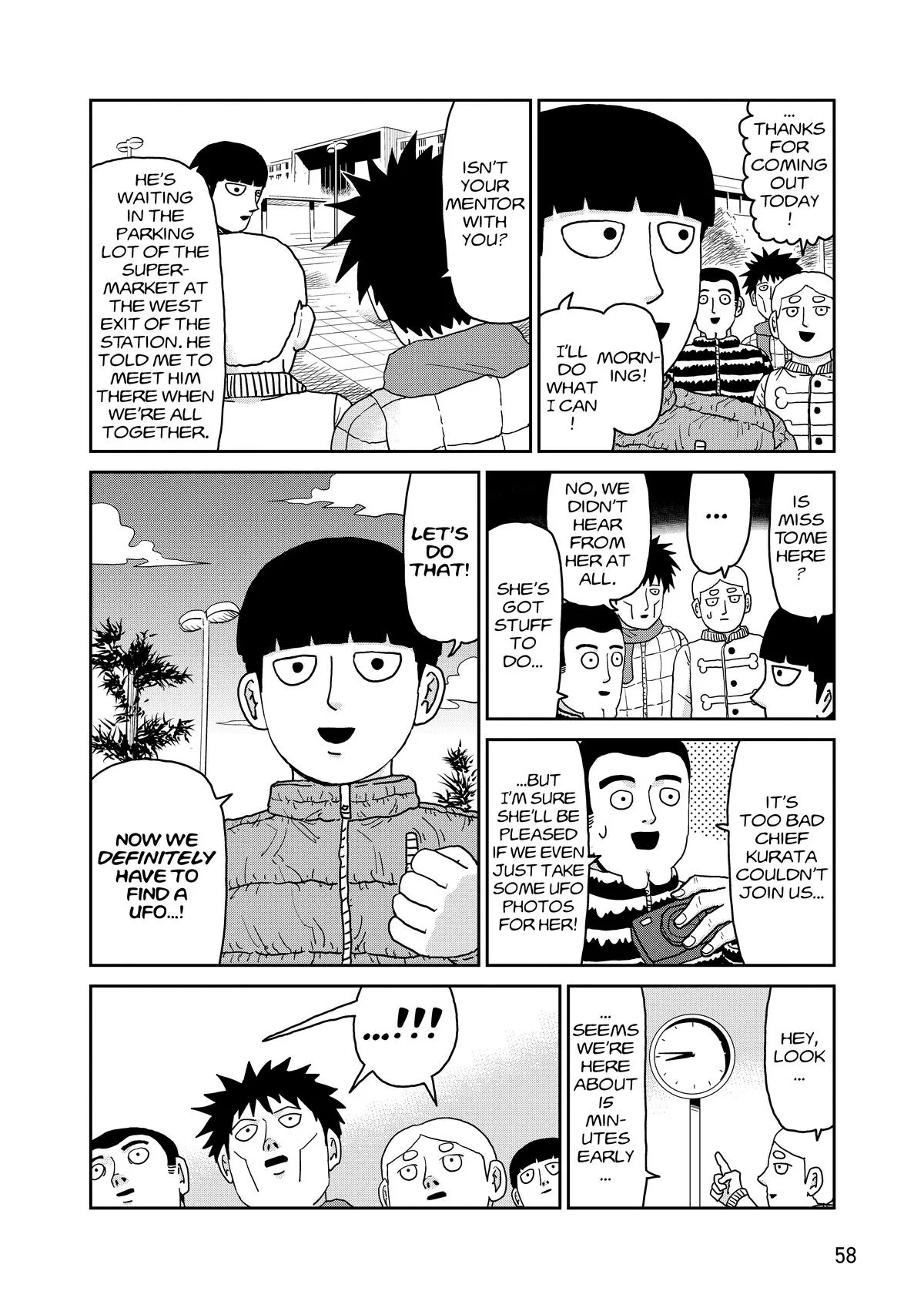 Mob Psycho 100, chapter 98, page 59