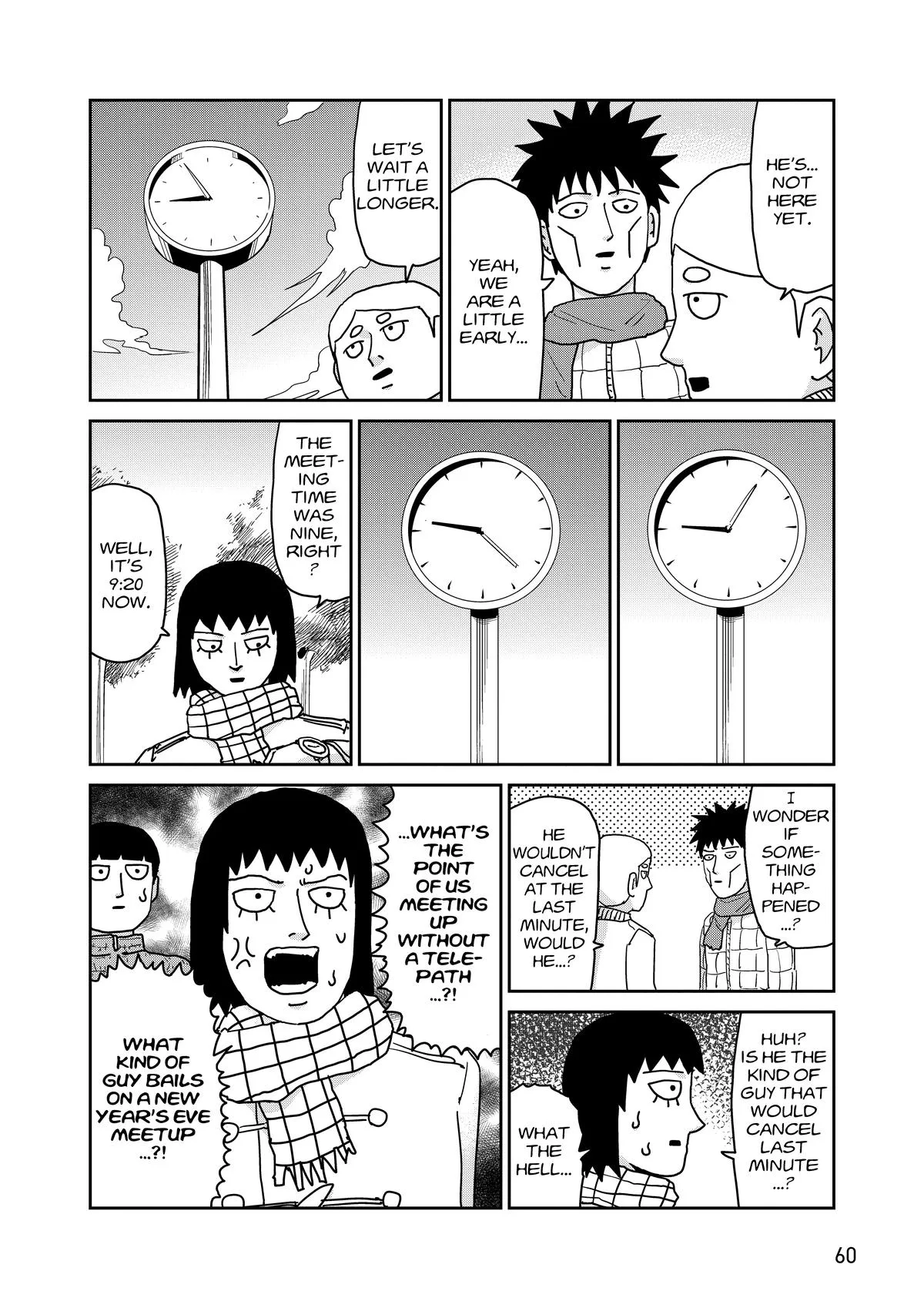 Mob Psycho 100, chapter 98, page 61